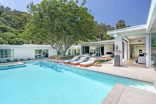 Beverly Hills home of Cindy Crawford