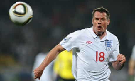 Jamie Carragher Playing For England