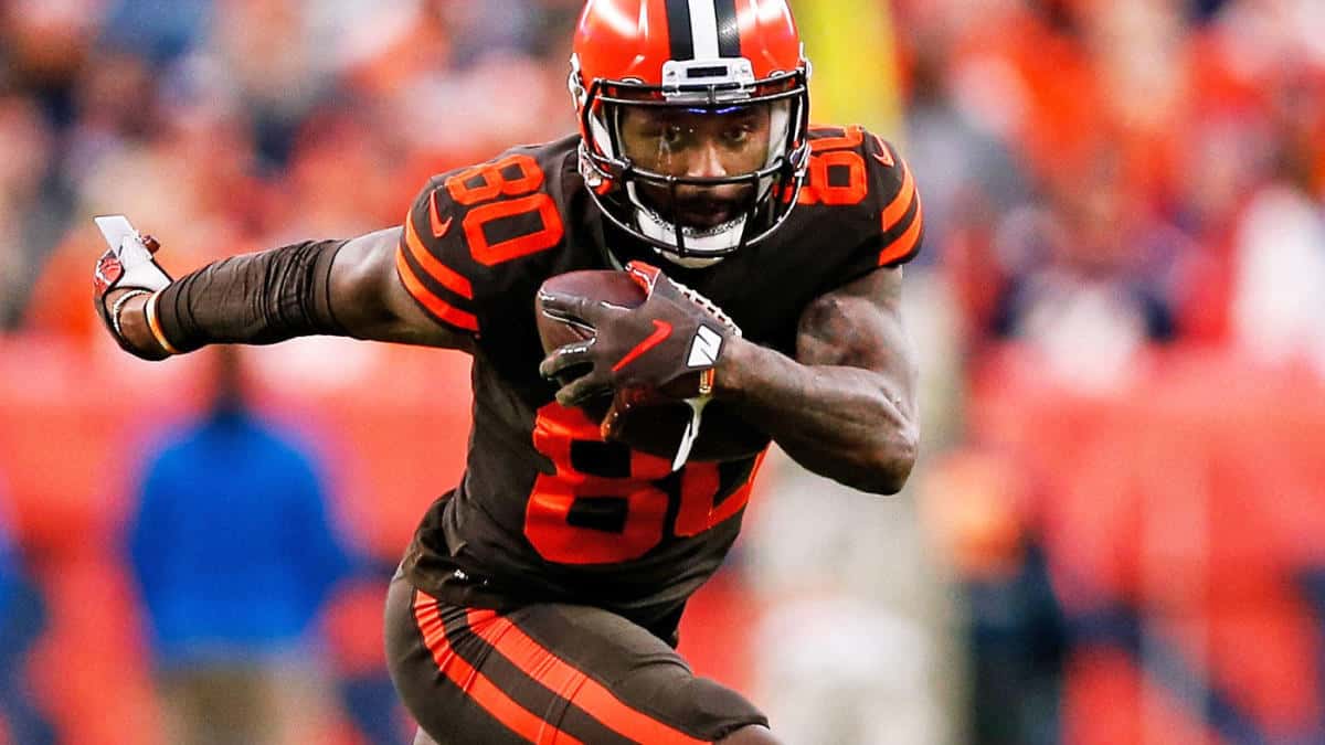 Jarvis Landry Playing for Cleveland Brown