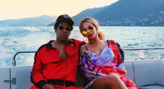 Jay-Z Beyonce on a Super Yacht on a Super Vacations