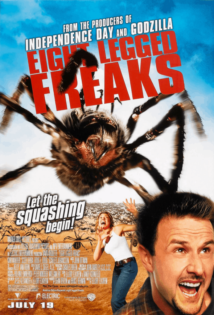 Gigantic Spider in Movie Poster