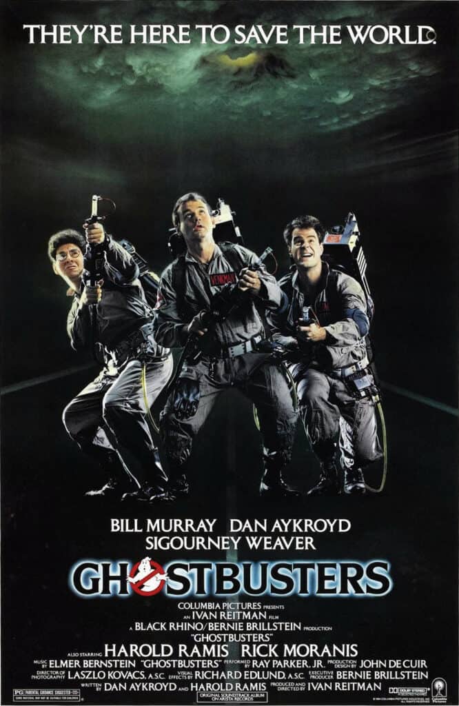  Ghostbusters Movie Poster