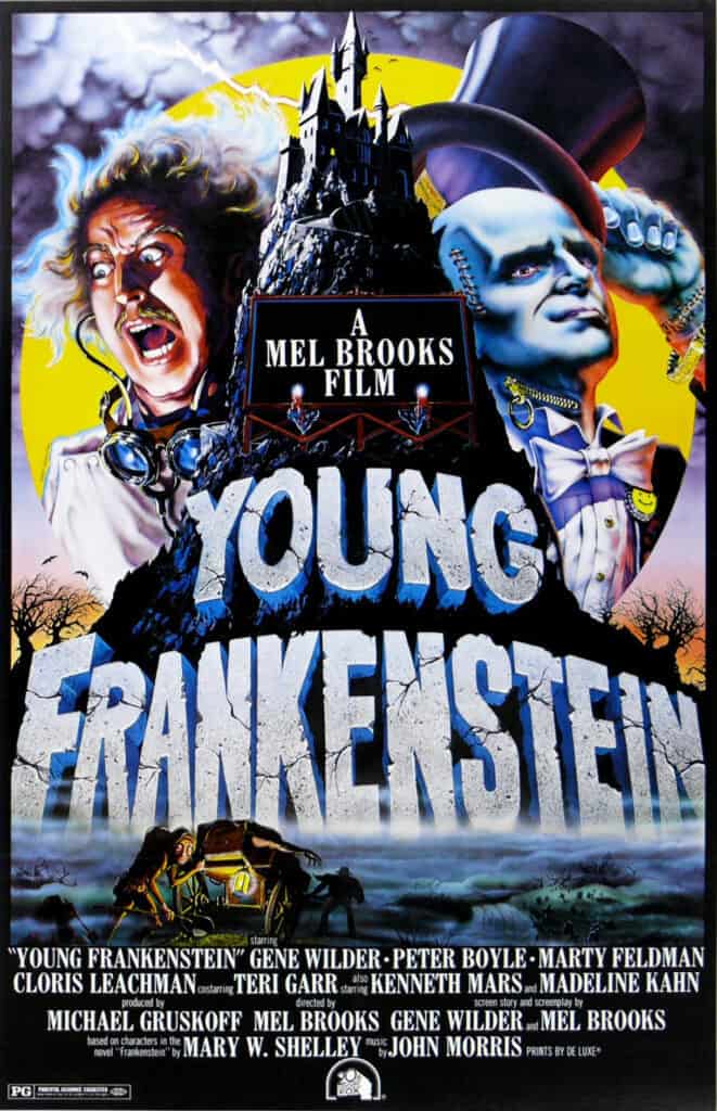 Young Frankenstein Movie Poster