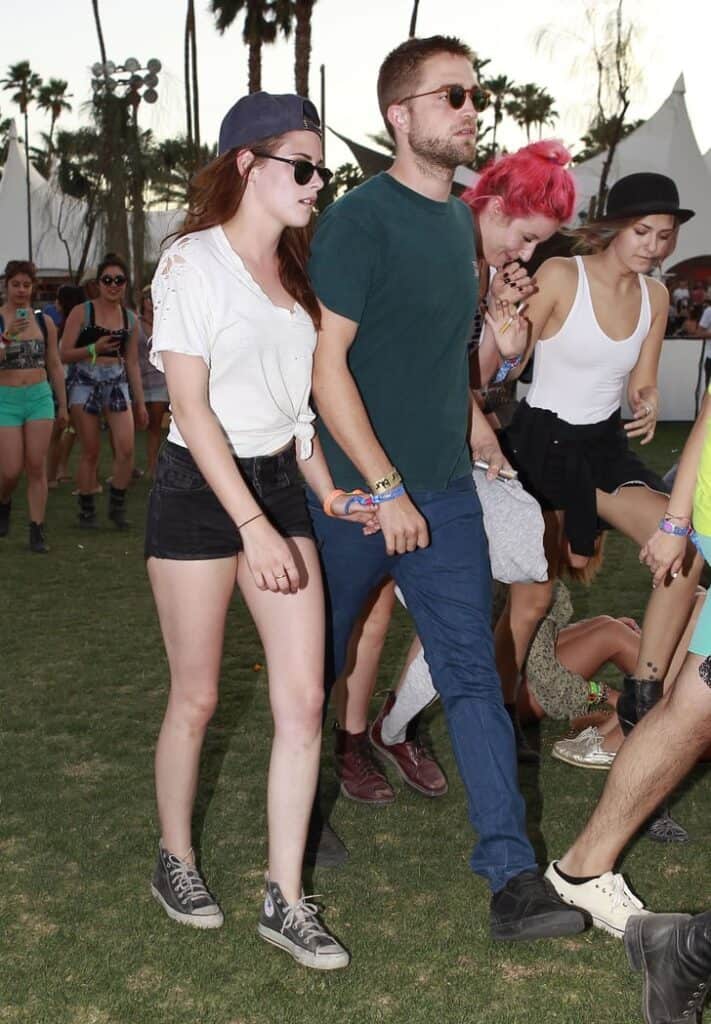 Kristen Stewart and Robert pattinson on a holiday.