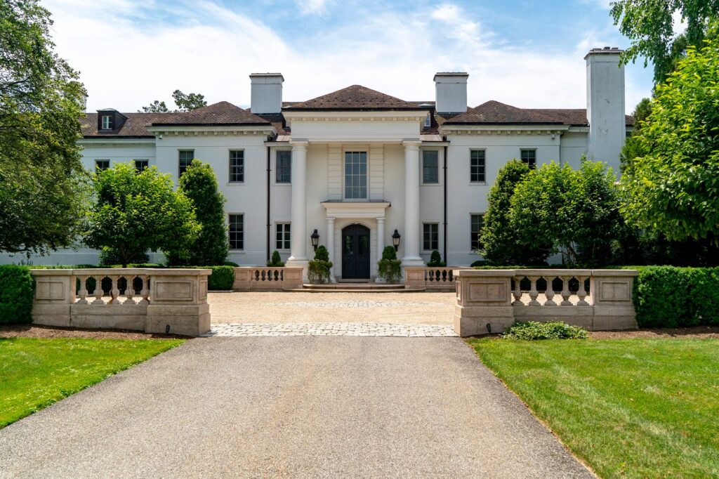 Michael Douglas's house at Bedford.