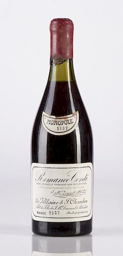 1937 Domaine de la Romanee-Conti Romanee-Conti Grand Cru