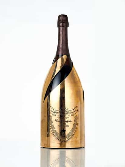 Rose Gold Dom Perignon (1996) most expensive bottles of wine