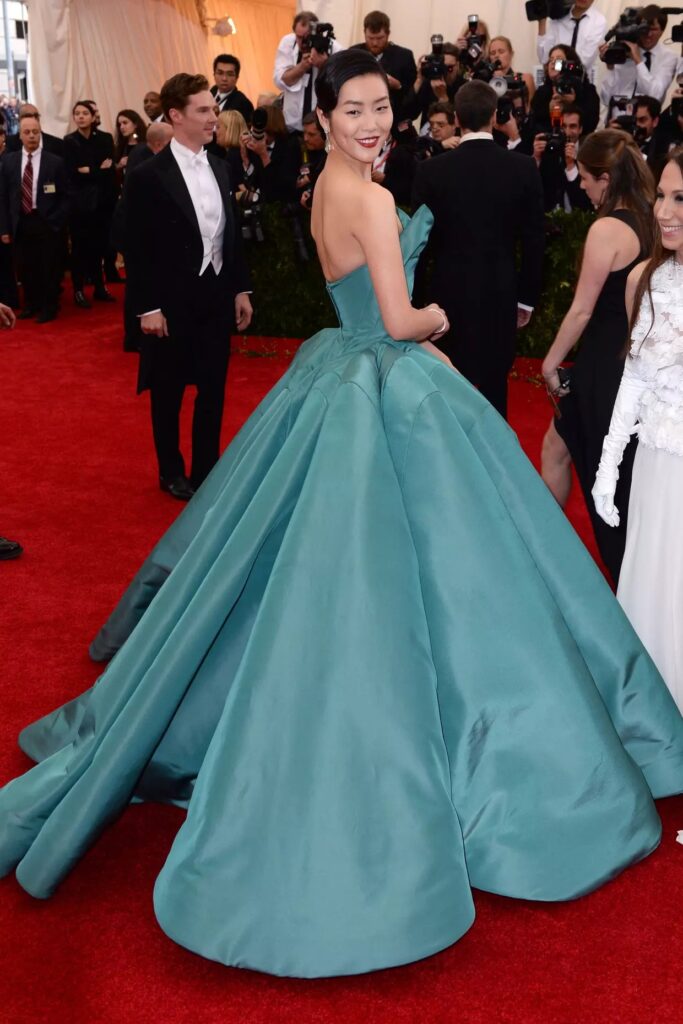 Liu Wen Met Gala 2014 Look