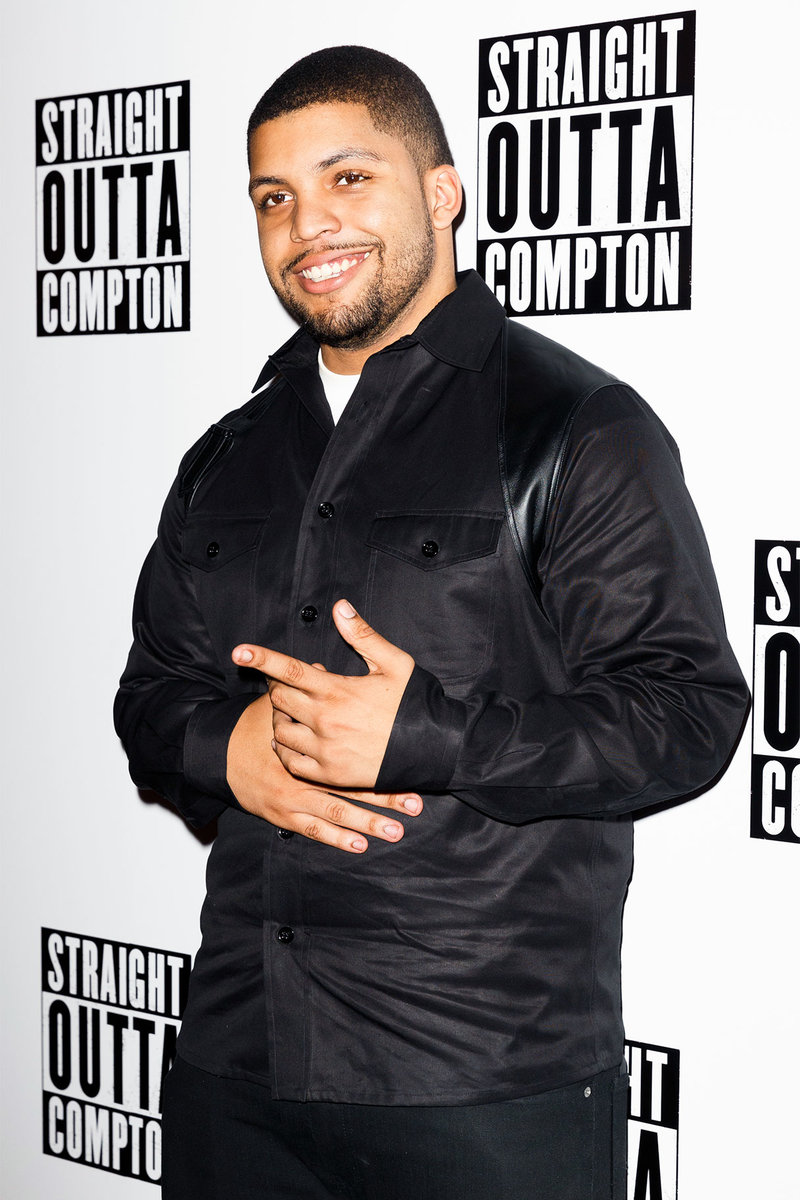 O'Shea Jackson Junior posing for the camera (Source: Oxygen)