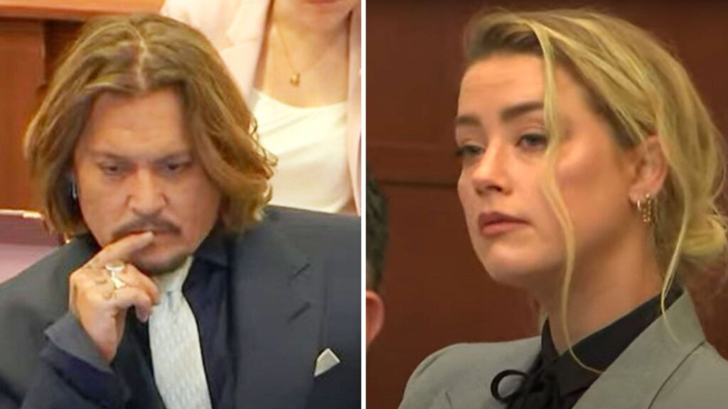 Amber Heard in Courtroom