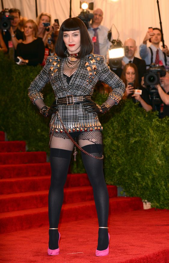 Madonna at the 2013 Met Gala (Source: W Magazine)