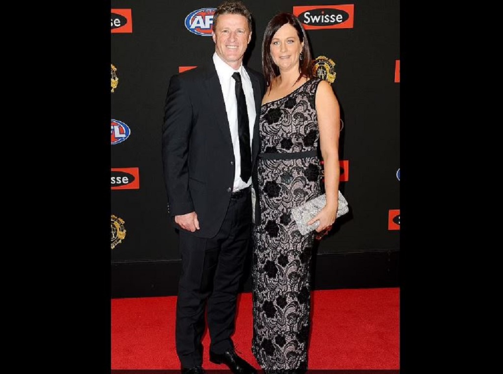 Damien Hardwick Wife