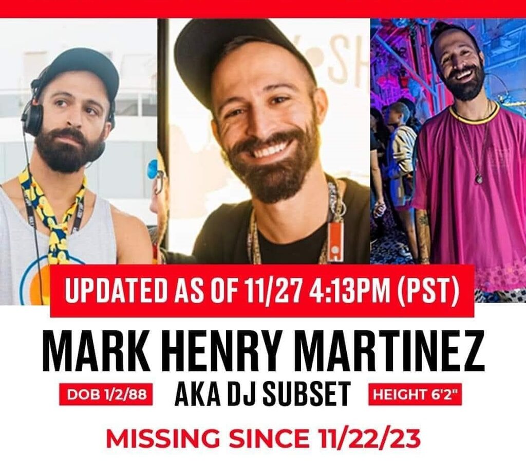 Mark Henry Martinez Missing