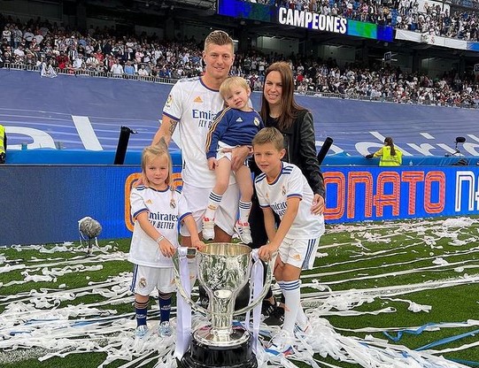 Toni Kroos Kids and wife