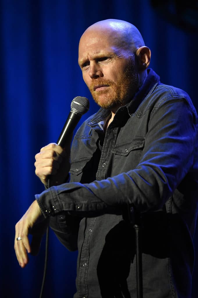 Bill Burr during one of his shows.
