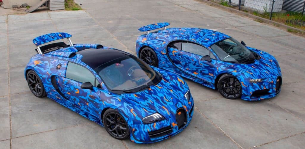 Bugatti owned by Afrojack