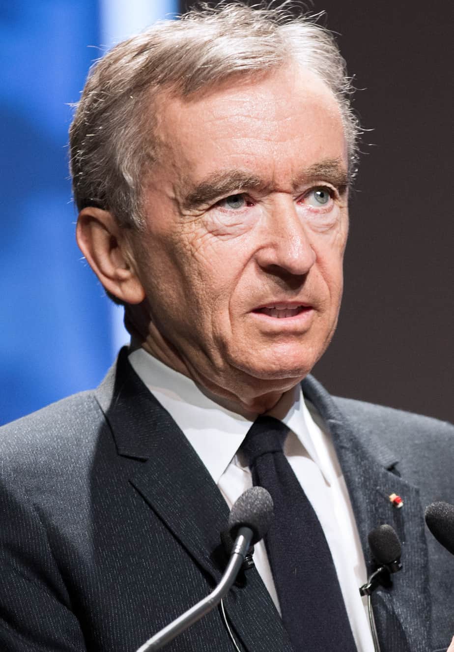 Bernard Arnault in a conference at Ecole Polytechnique