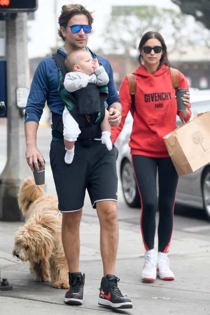 Bradley and Irina with their daughter