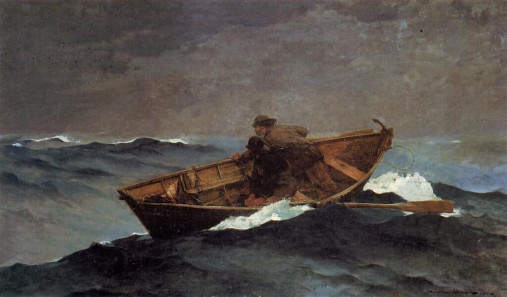 Lost on the Grand Banks by Winslow Homer 1885