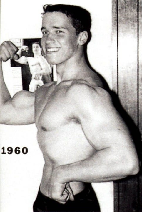 Arnold Schwarzenegger in his early days