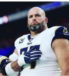 Andrew Whitworth ready for the match