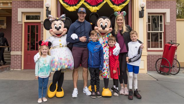 Drew Brees with family