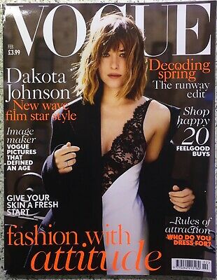 Dakota Johnson on 2016's Vogue cover