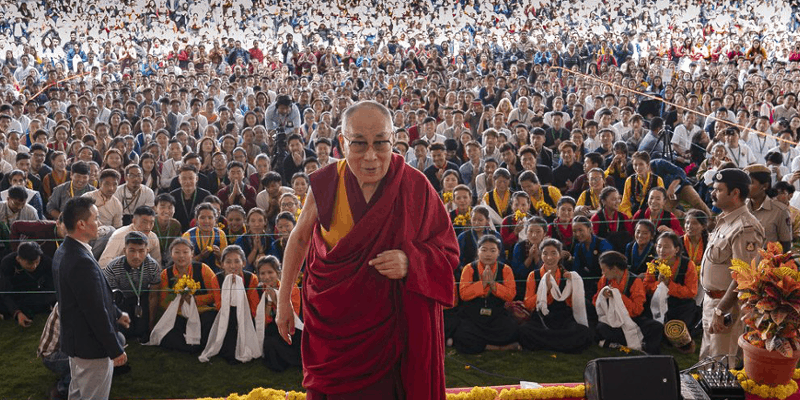 Dalai Lama In Bengaluru, India