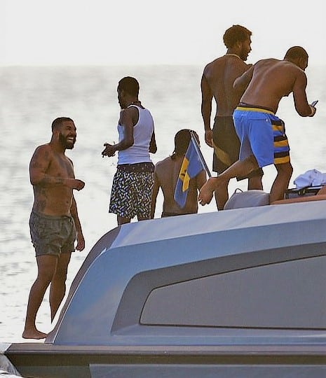 Drake in a vacation