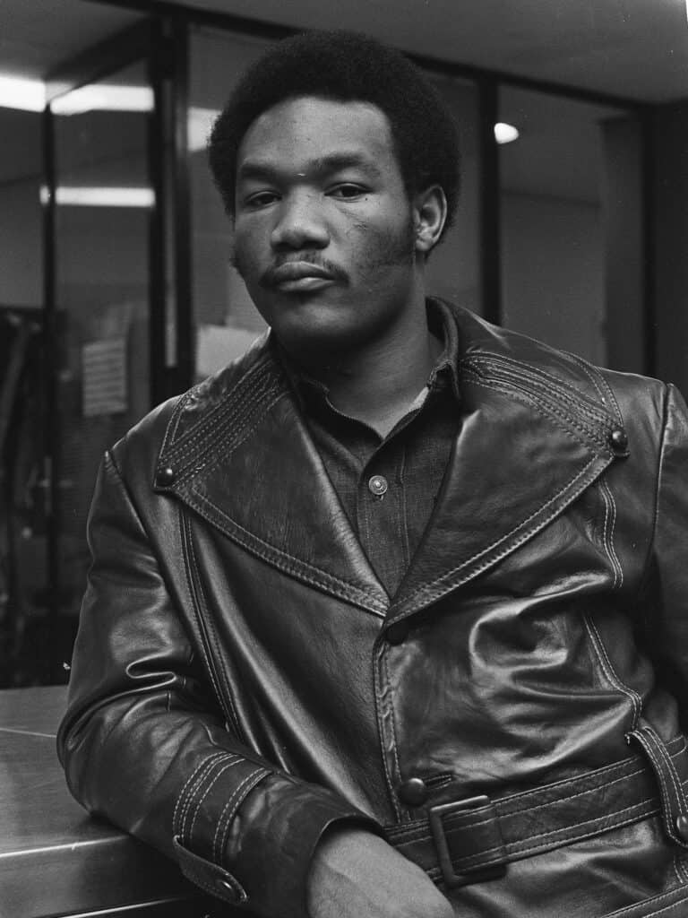 George Foreman in young age at 1973.