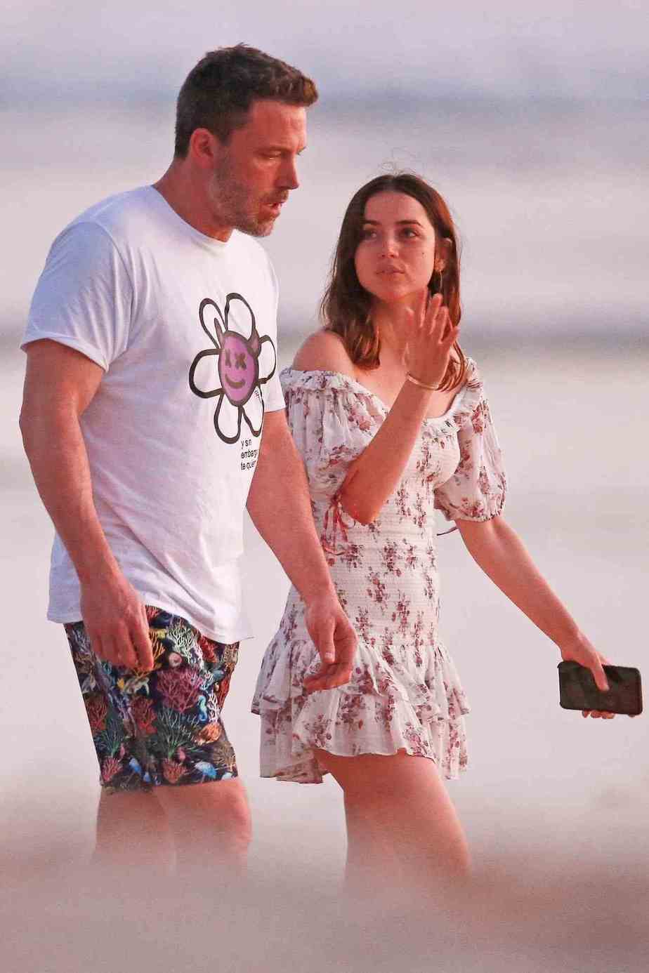 Ana De Armas with her ex-boyrfriend on a vacation to Costa-Rica back then.