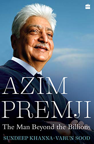 The cover of "Azim Premji Biography" book.