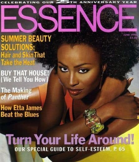 Cynthia Bailey in the Essence Magazine cover.