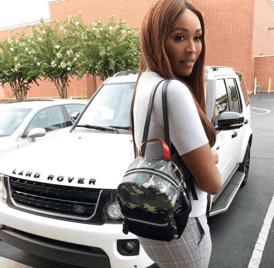 Cynthia Bailey upgrades her ride in Land Rover Defender.