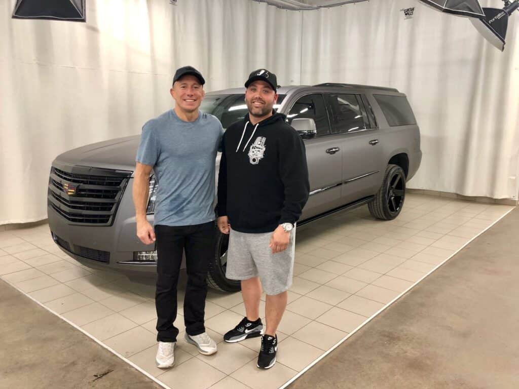 GSP with his Range Rover