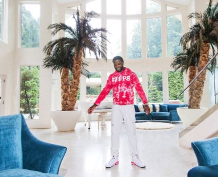 Gucci Mane inside his former residence in Atlanta
