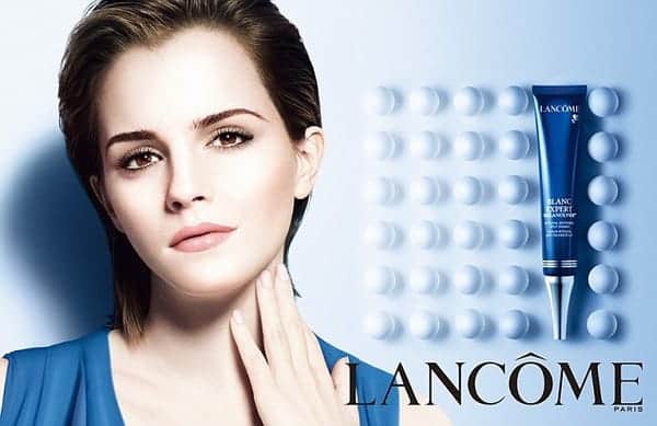 Brit Actress in Lancome Ad.