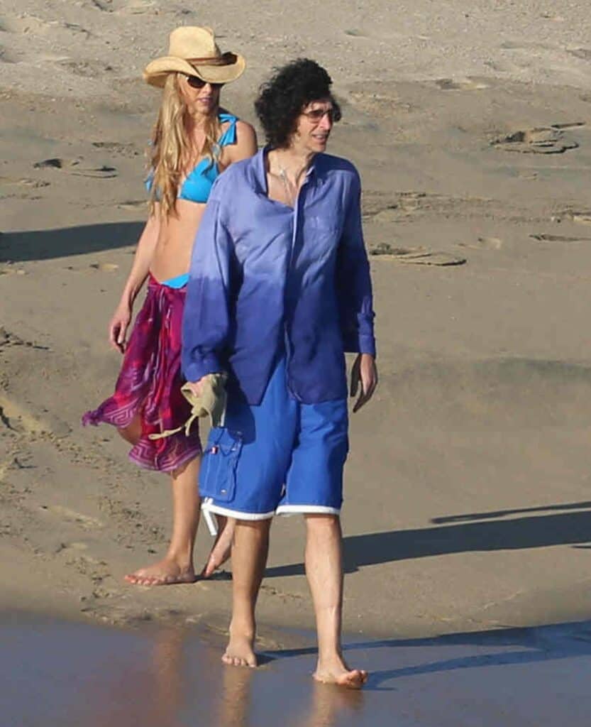 Howard Stern and Beth Ostrosky spotted together on a vacation.