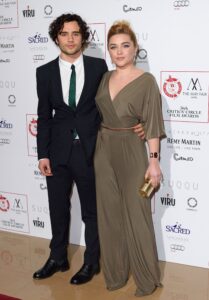 Florence Pugh with his brother Tony Sebastian