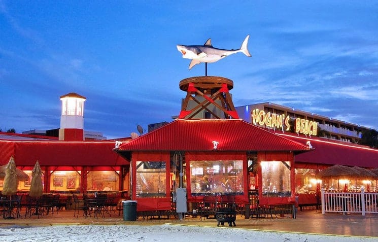 Hulk Hogan's Beach Restaurant.