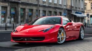 James Harden's elegant Ferrari car worth $230,000.