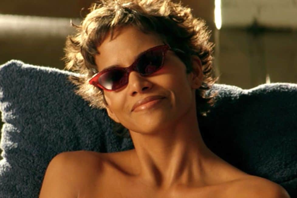 Halle Berry in the movie "Sword Fish" topless scene.