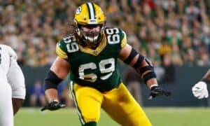 Bakhtiari playing for Green Bay Packers
