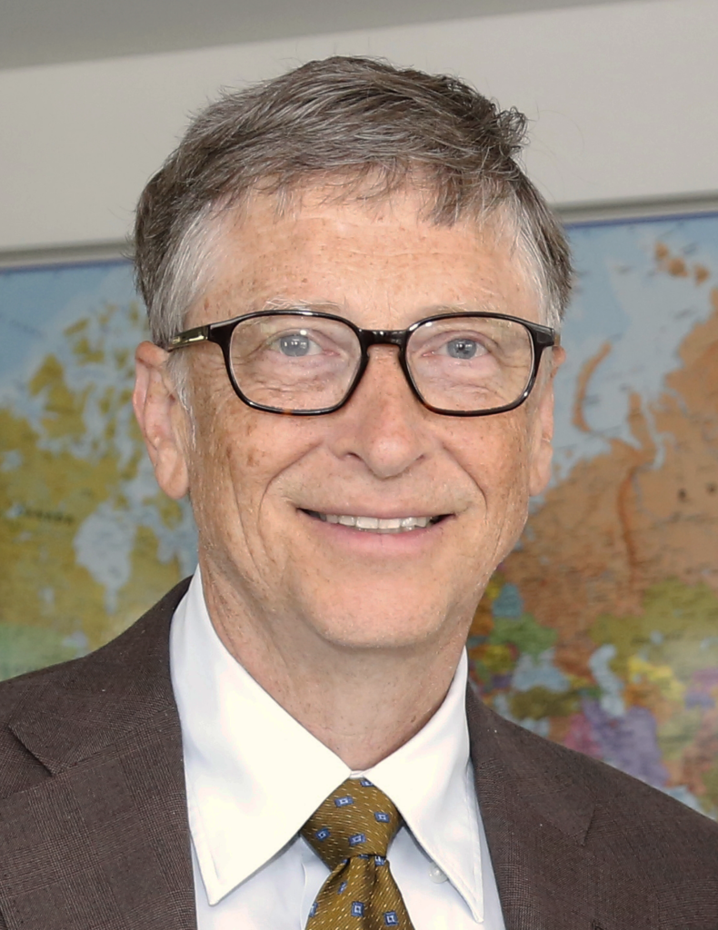 Richest People in America- Bill Gates wearing glasses