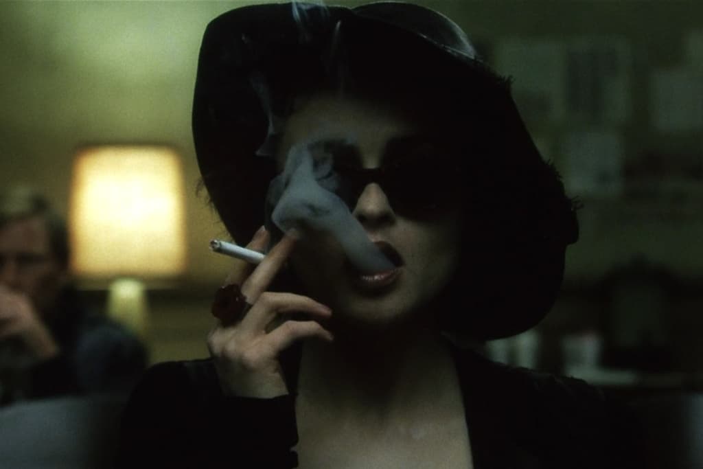 Bonnham as the character Marla Singer in the movie Fight Club