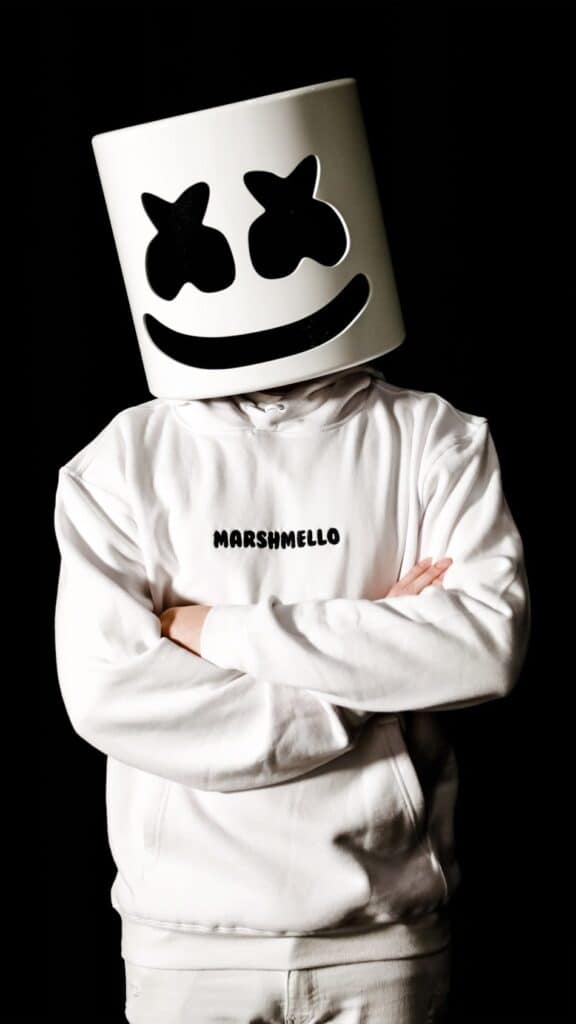 Marshmello-With-His-Slaying-Outlook