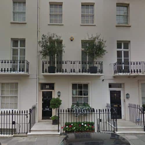 Mourinho's house in London