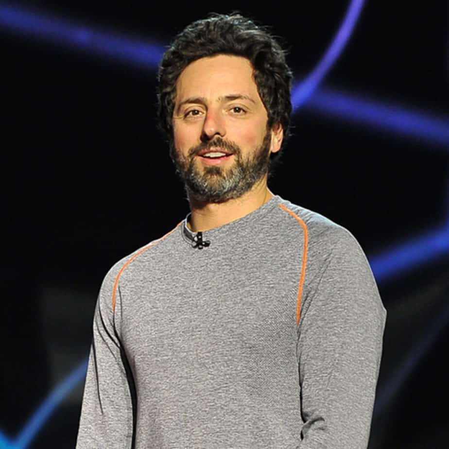 Sergey Brin with Beard