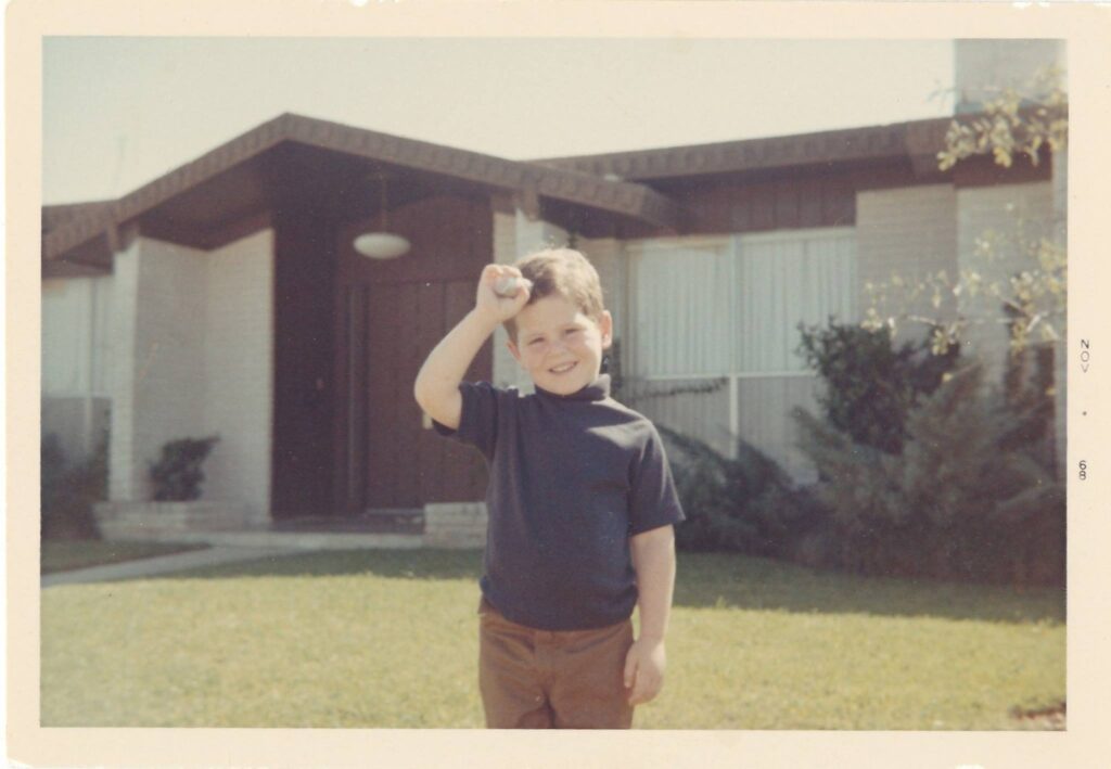 Michael Dell at a very young age.
