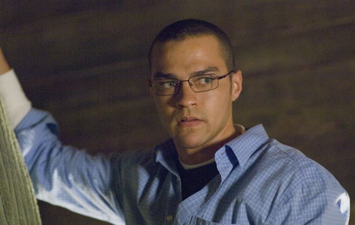 Jesse Williams as Holden McCrea in the movie, "The Cabin in the Woods".
